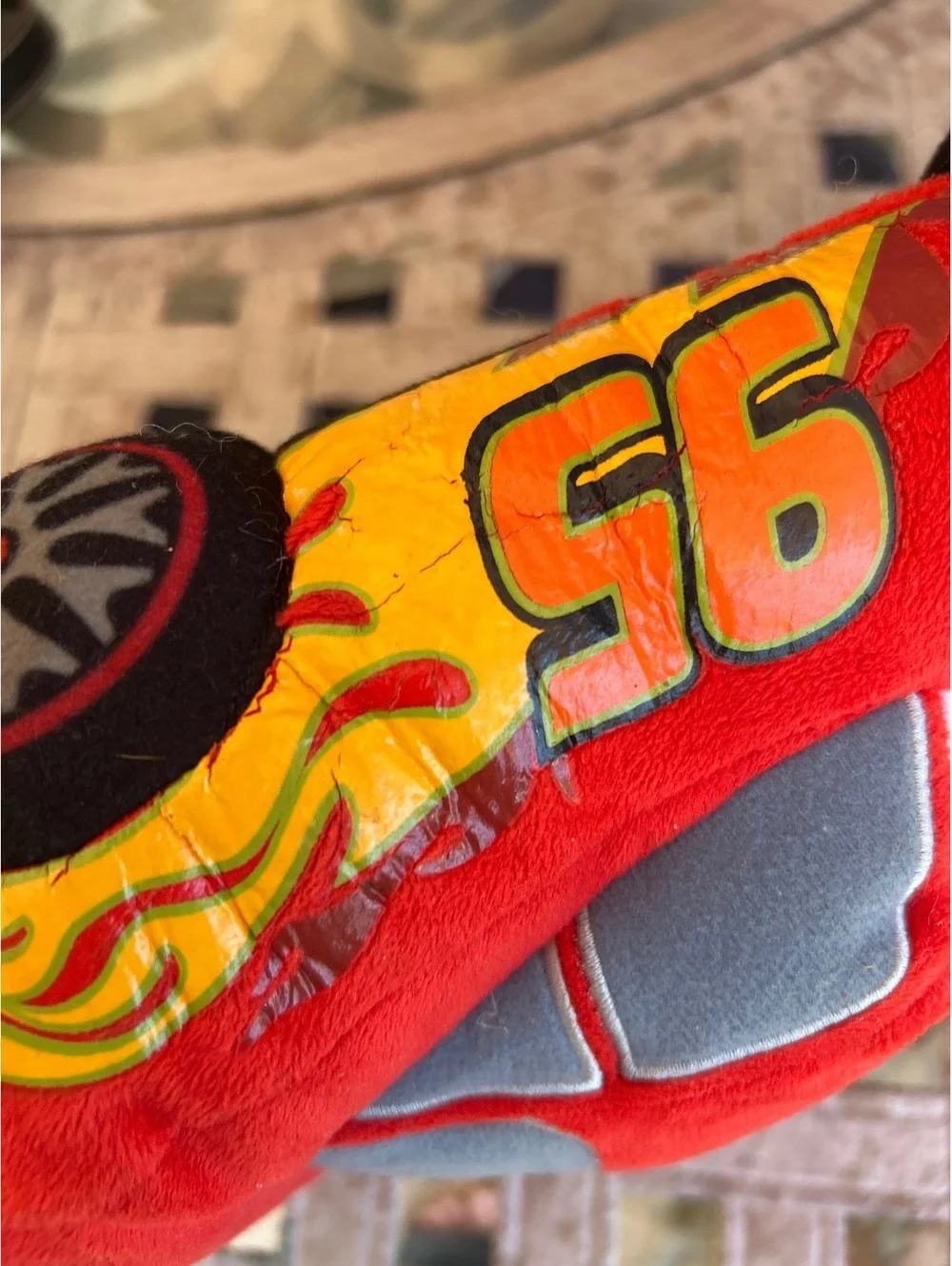 Lightning McQueen Plush Toy from Cars